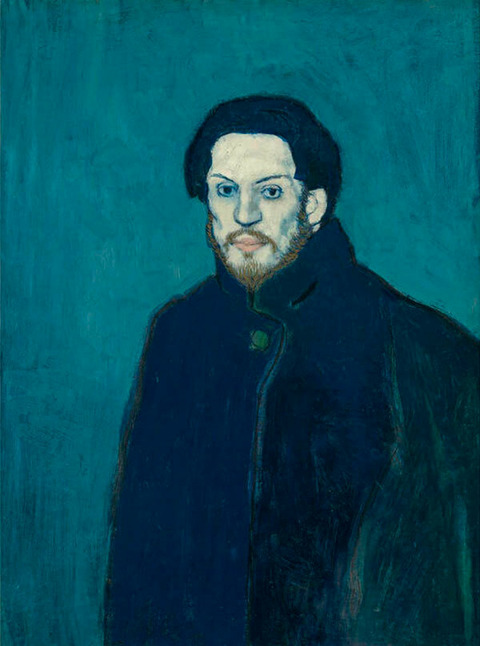 Autoportrait, Pablo Picasso. 1901, Paris.
