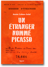 Un étranger nommé Picasso, couverture