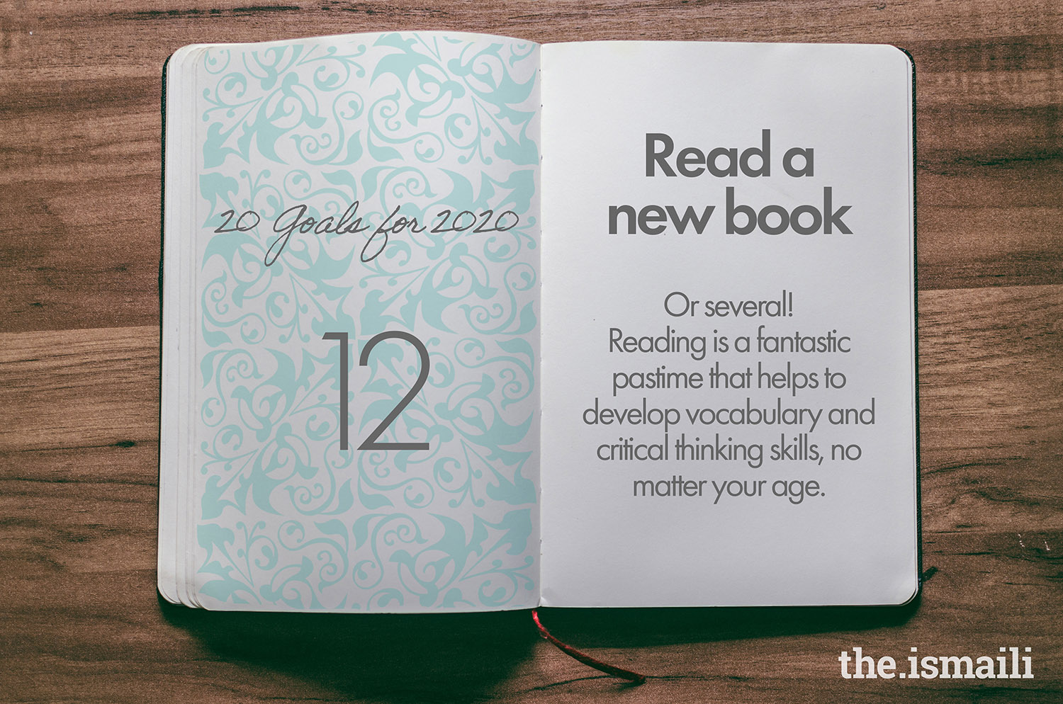 Goal 12: Read a new book