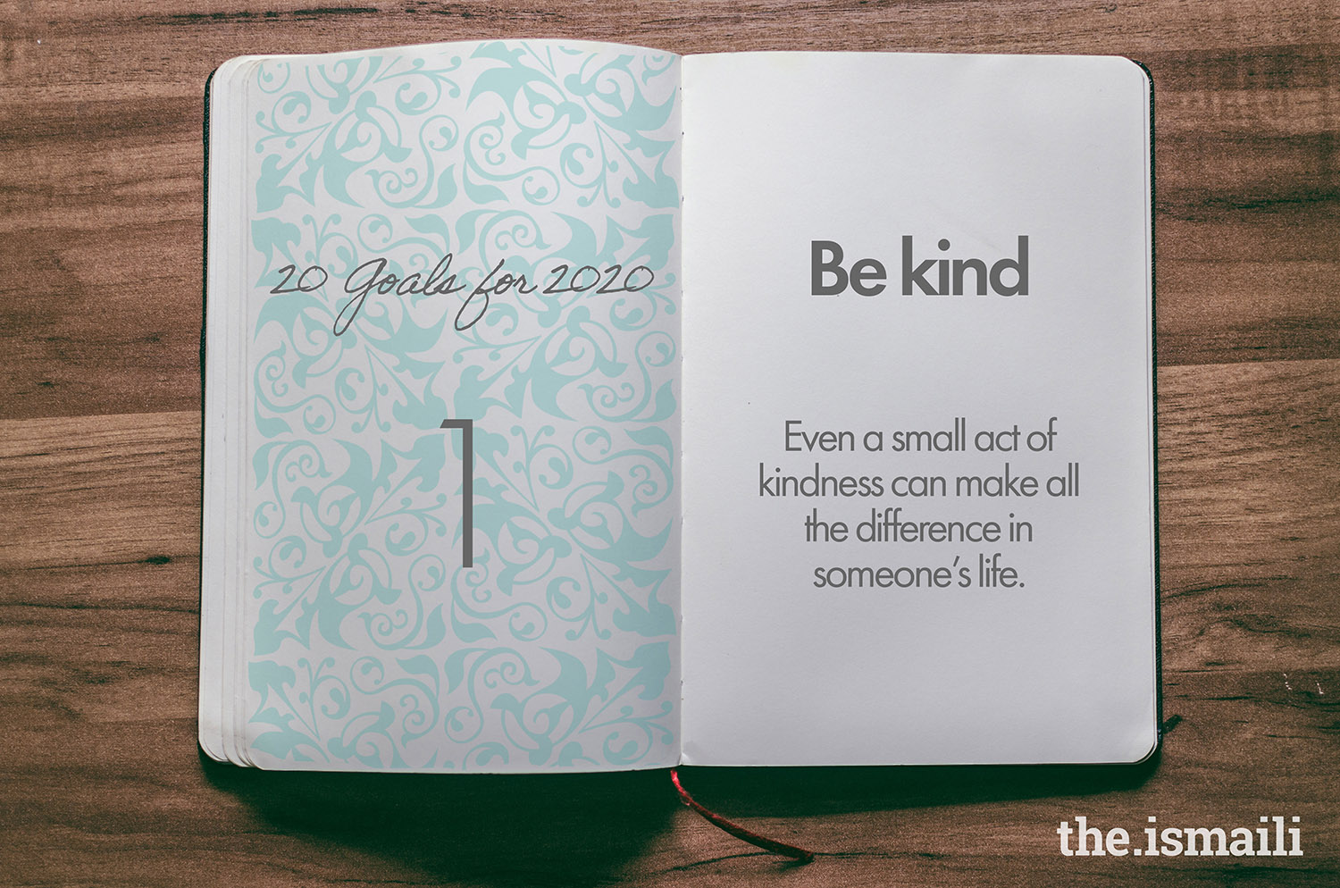Goal 1: Be kind