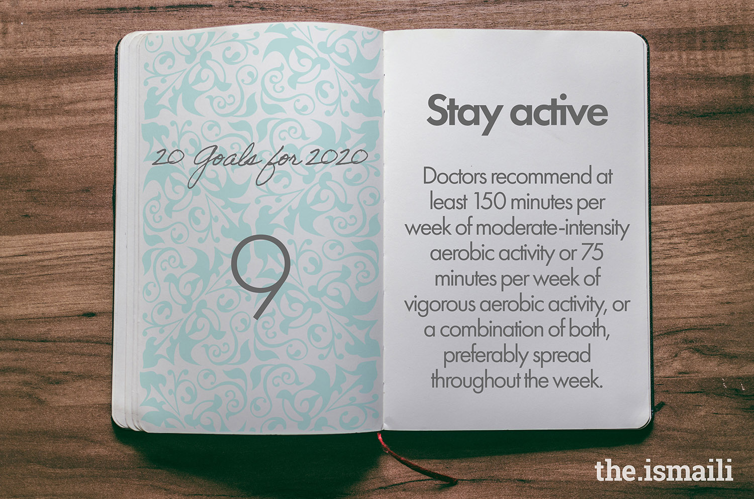 Goal 9: Stay active